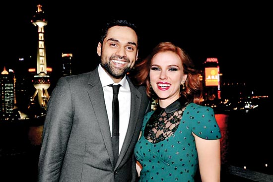 When Abhay Deol met Scarlett Johansson